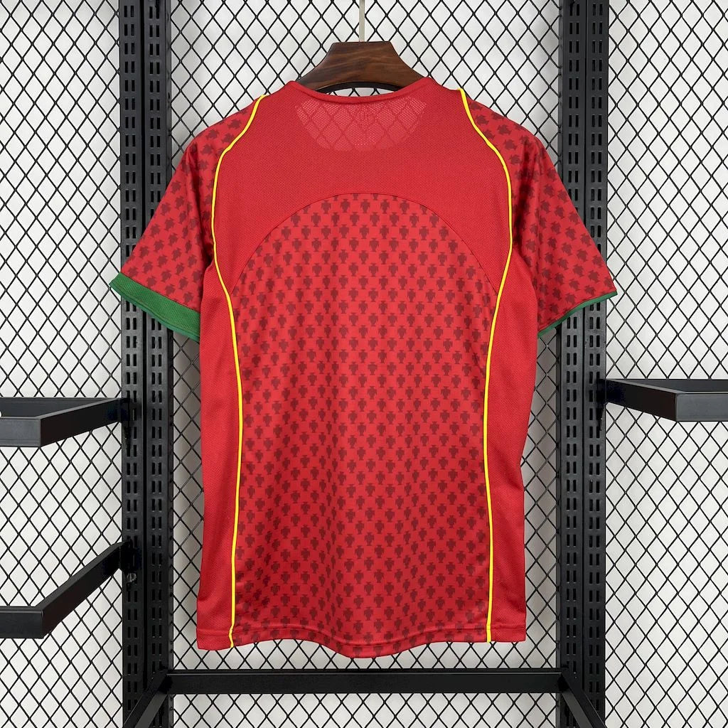2004 Retro Portugal Home Jersey