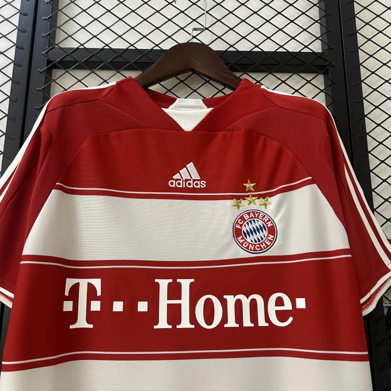 2007-2008 Retro Bayern Munchen Home Jersey