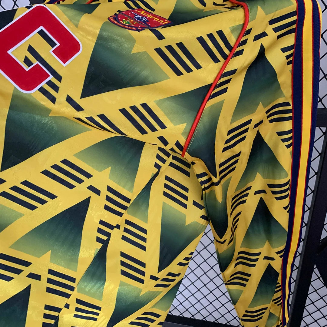 1991-1993 Retro Arsenal Away Jersey Long Sleeve