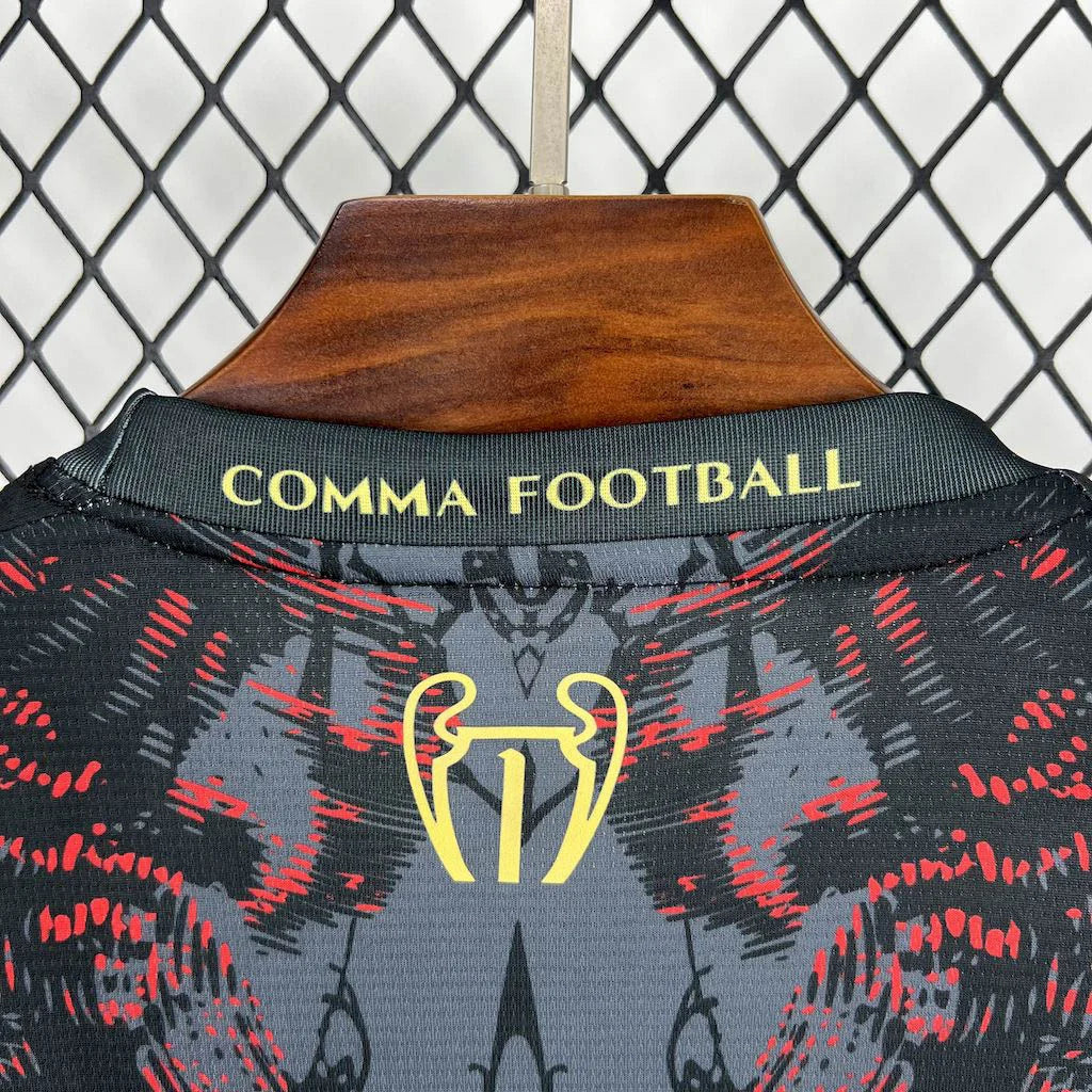 PSG Paris Saint-Germain "CAMPEONES DE EUROPA" Black Limited Jersey