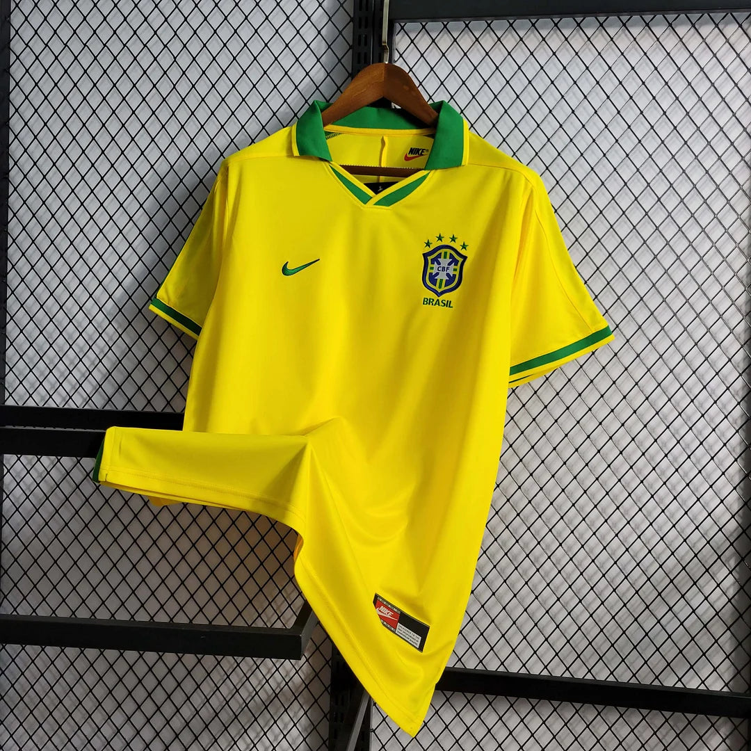 1997 Retro Brazil Home Jersey