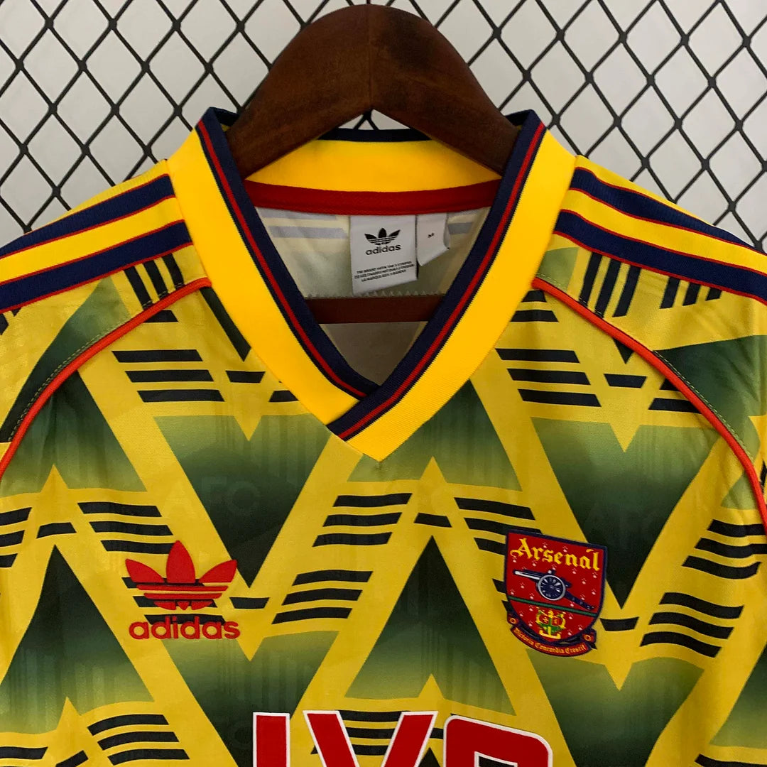 1991-1993 Retro Arsenal Away Jersey Long Sleeve