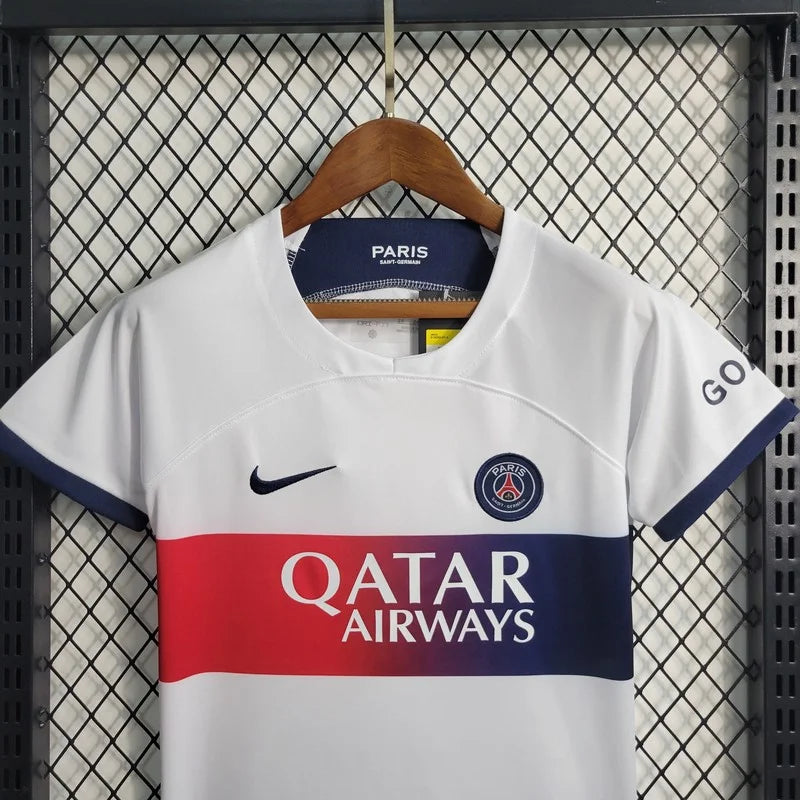 2023/2024 Psg Paris Saint-Germain Away Kit Kids Size