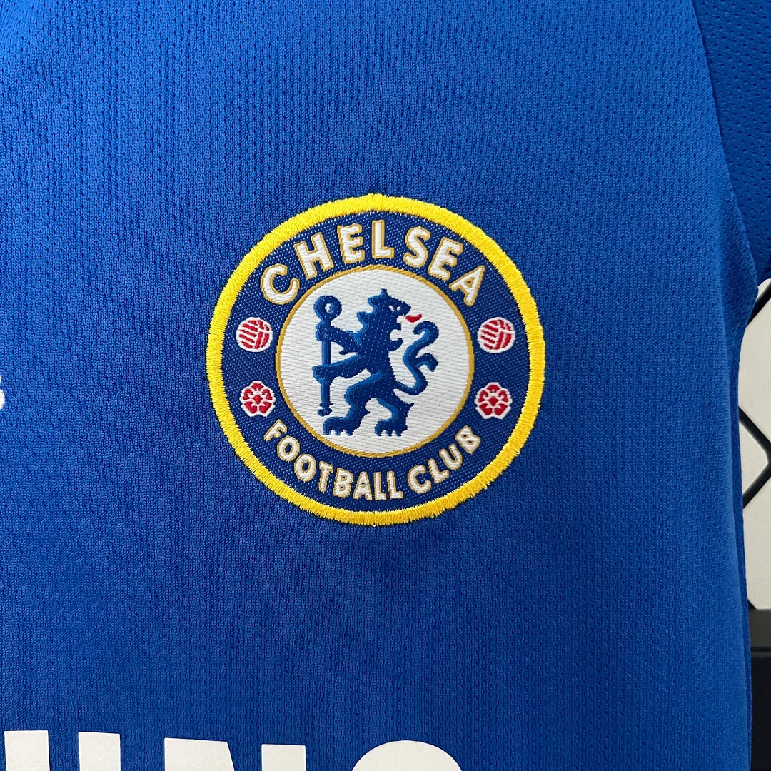 2008-2009 Retro Chelsea Champions League Final Home Kit Kids Size