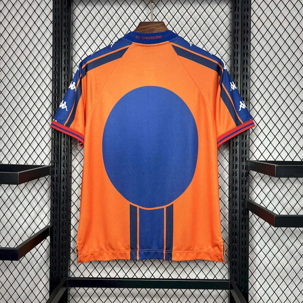 1997-1998 Retro Barcelona Away Jersey