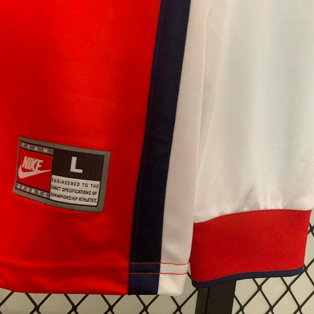 1998-1999 Retro Arsenal Home Jersey Long Sleeve