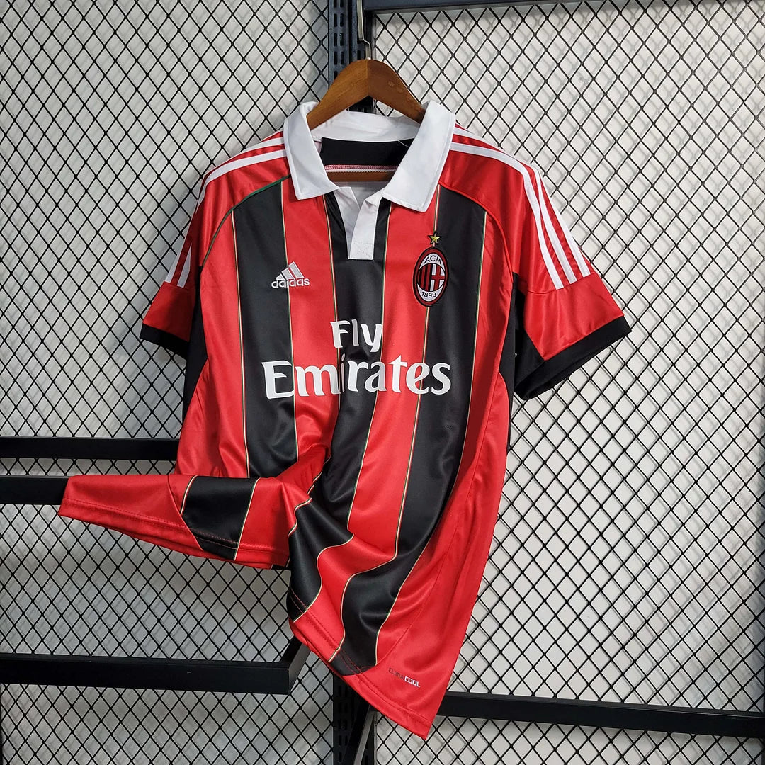 2012-2013 Retro AC Milan Home Jersey