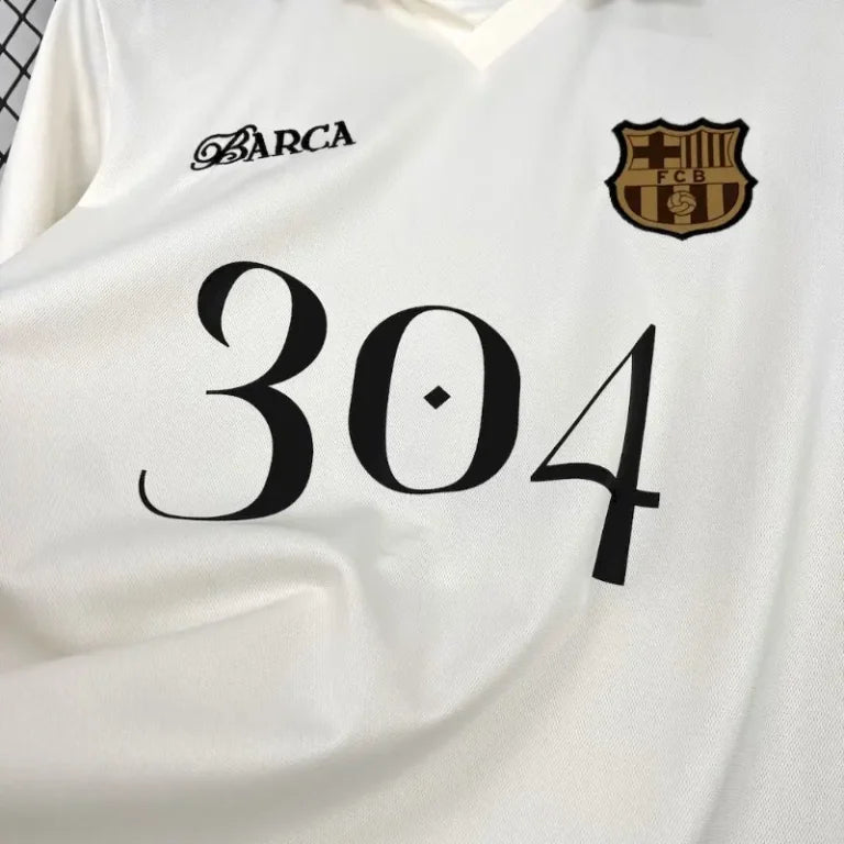 Barcelona Lamine Yamal White Limited Jersey