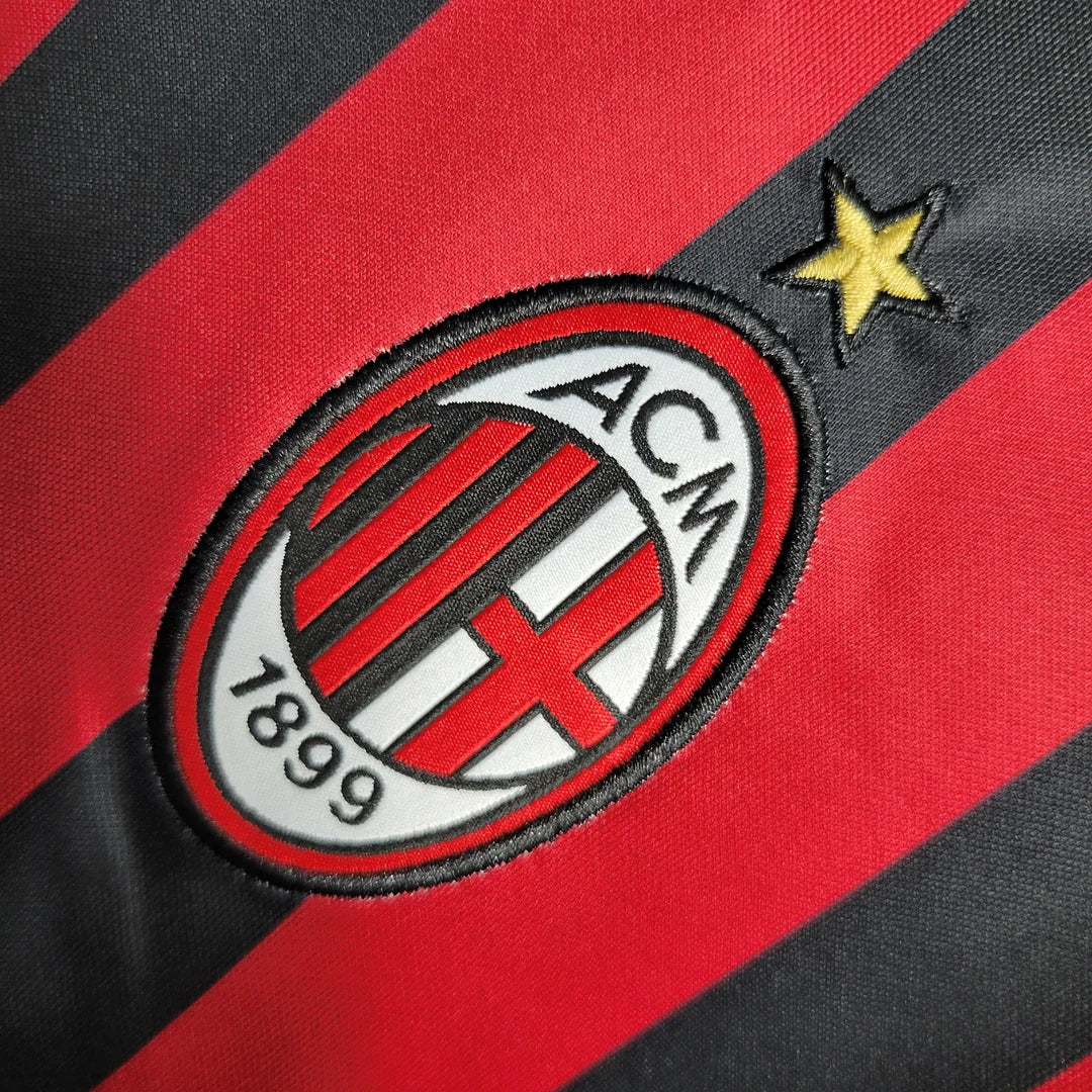 2016-2017 Retro AC Milan Home Jersey