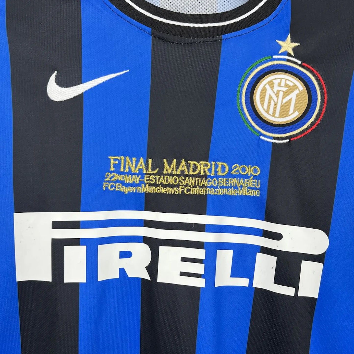 2009/2010 Retro Inter Milan Home Jersey Long Sleeve