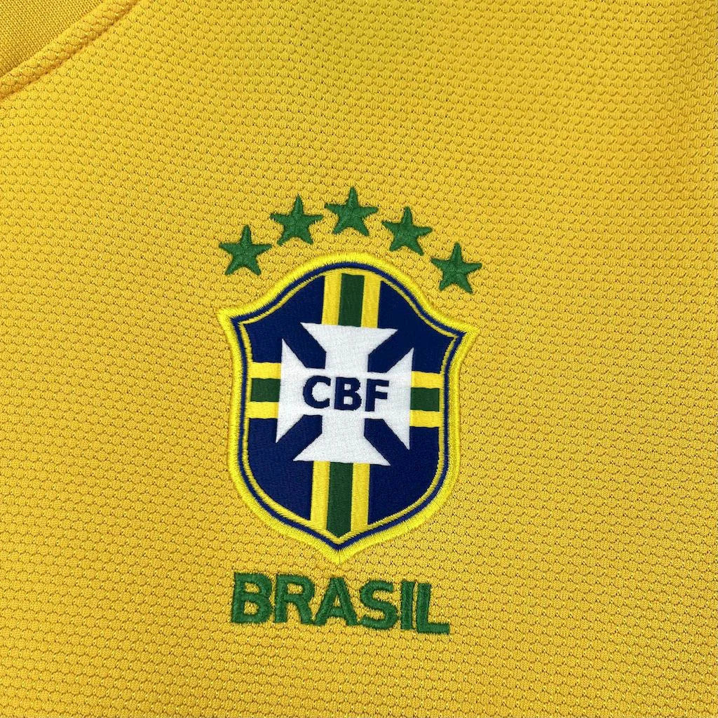 2012 Retro Brazil Home Jersey