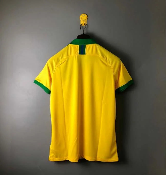 2019 Retro Brazil Home Jersey