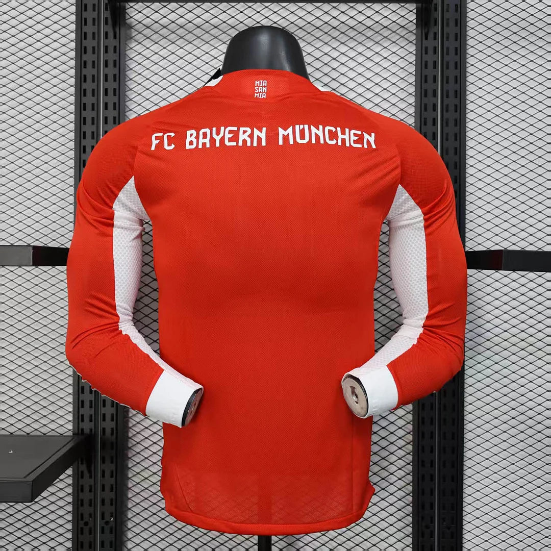 2025/2026 Bayern Munchen Home Long Sleeve