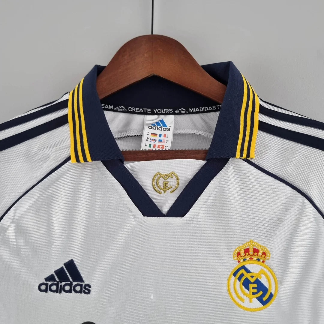 1998/2000 Retro Real Madrid Home Jersey