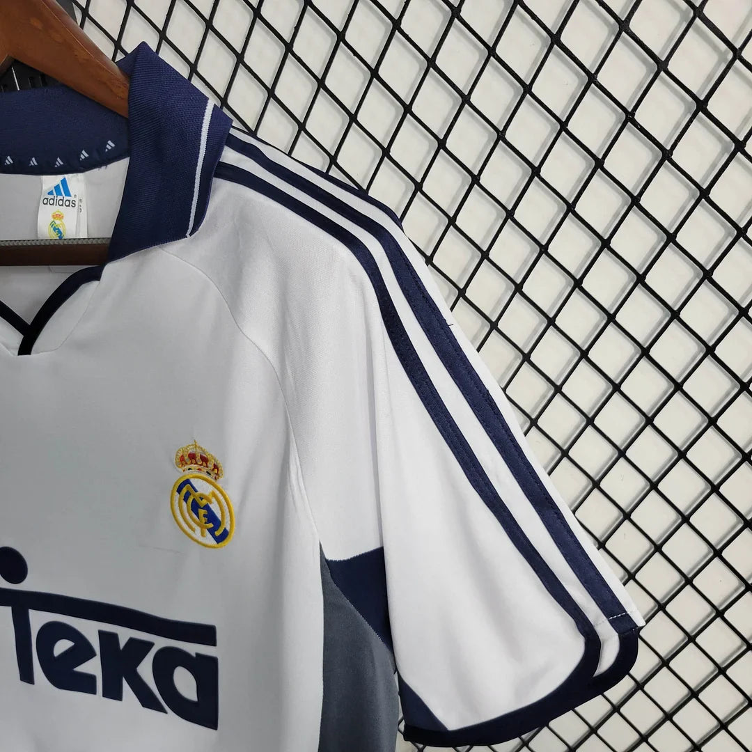 2000/2001 Retro Real Madrid Home Jersey
