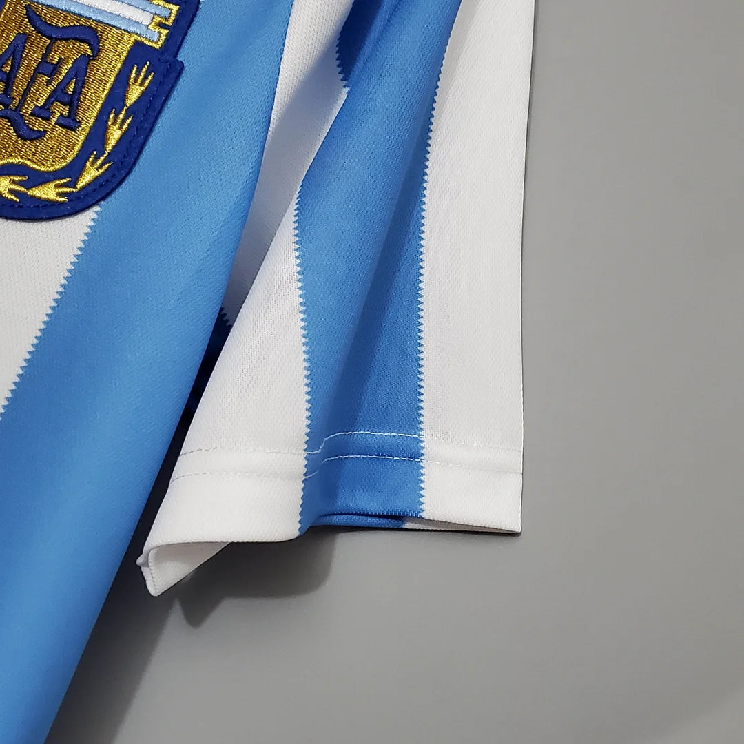 1986 Retro Argentina Home Jersey