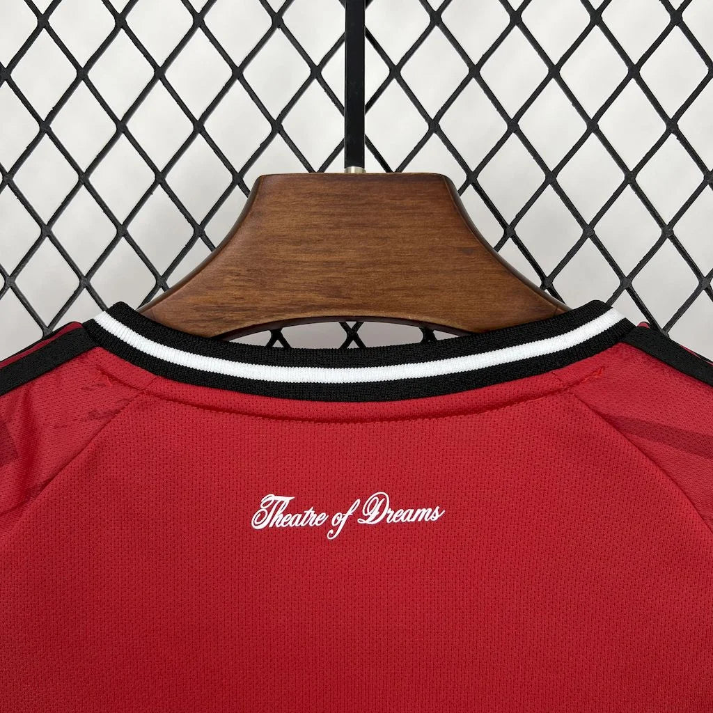 2025/2026 Manchester United Home Kit Kids Size