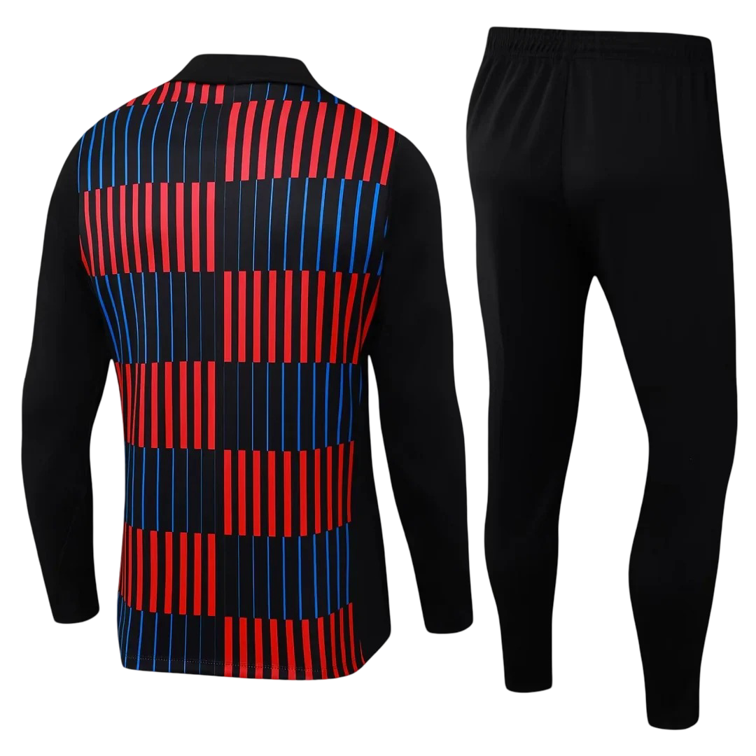 2024/2025 Barcelona Red and Blue Tracksuit