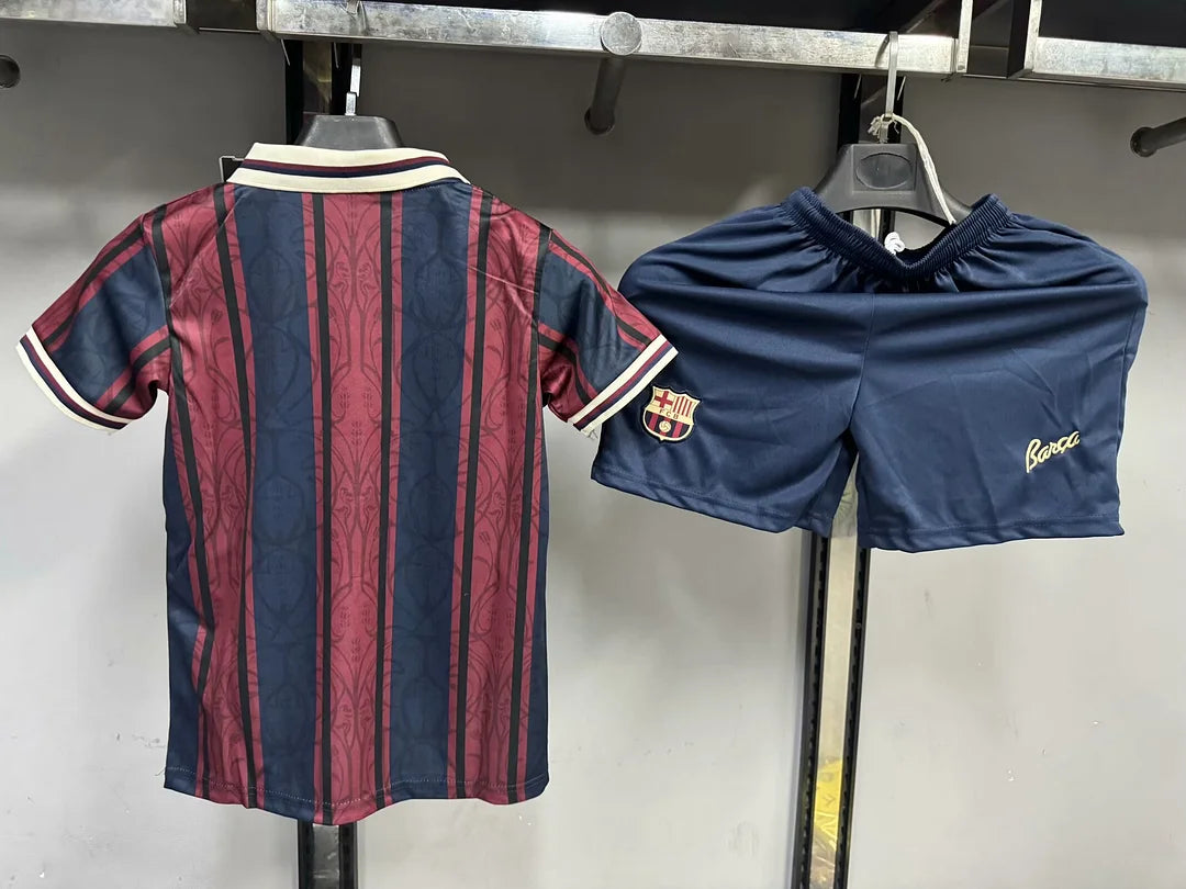 Barcelona 2025/2026 125th Anniversary Limited Jersey Kids Size