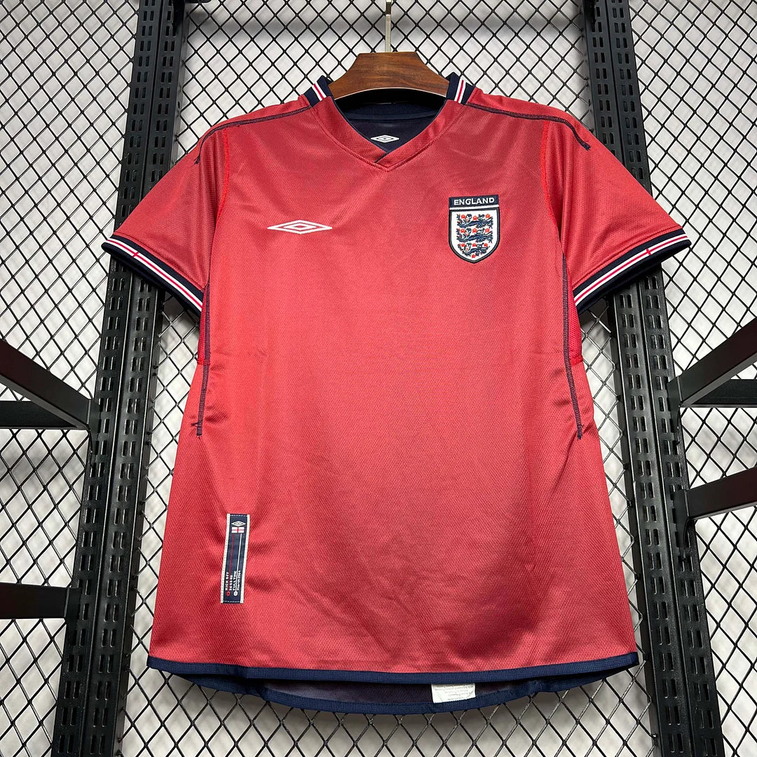 2002 Retro England Away Jersey