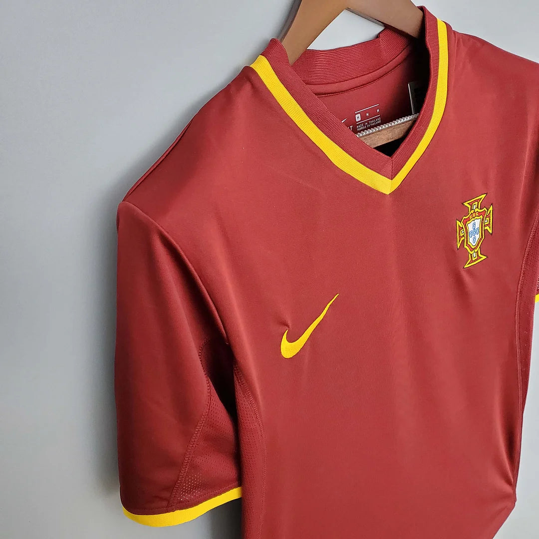 2000 Retro Portugal Home Jersey