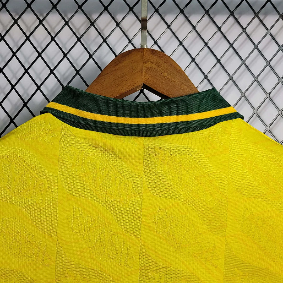 1991-1993 Retro Brazil Home Jersey