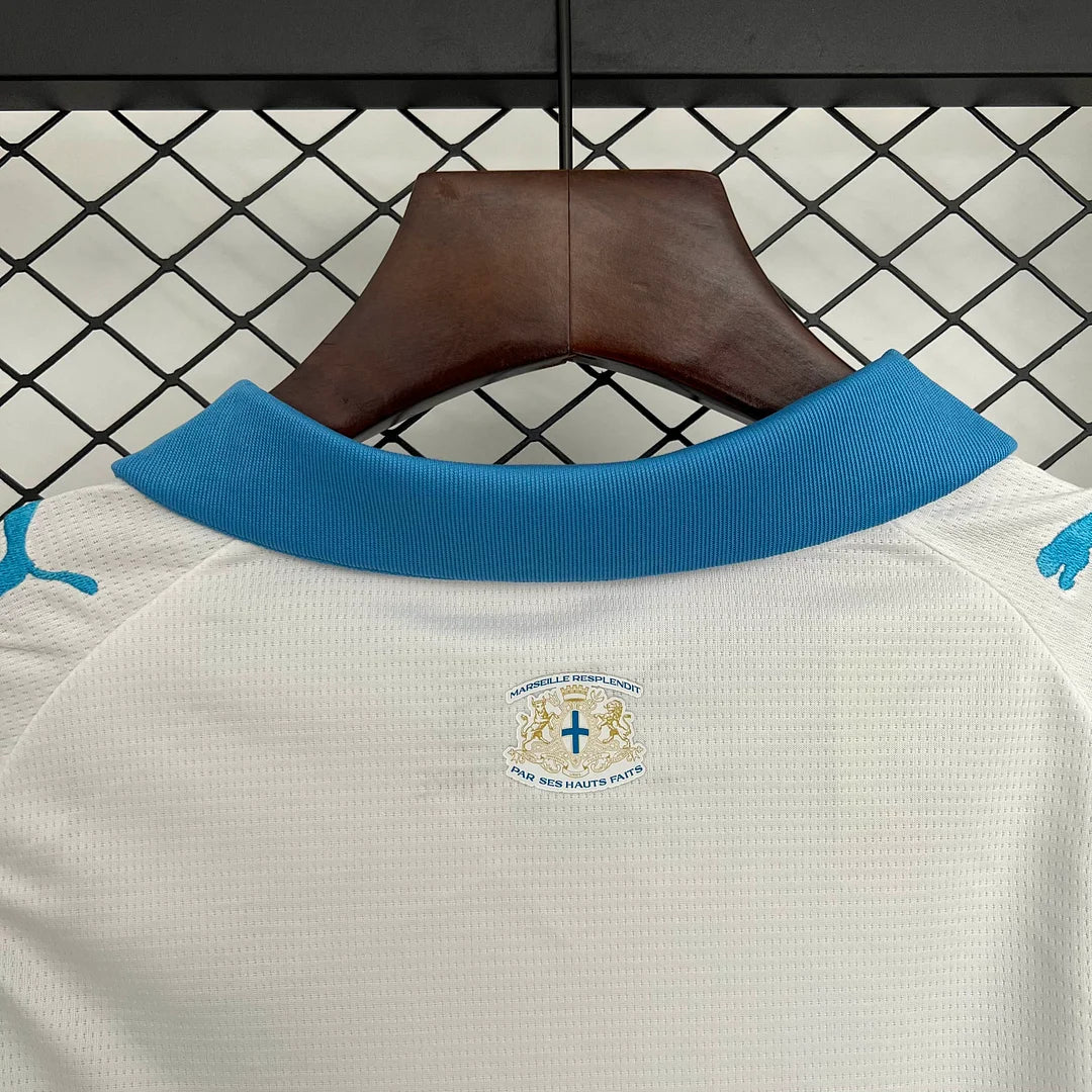 2025/2026 Olympique de Marseille Home Kit Kids Size