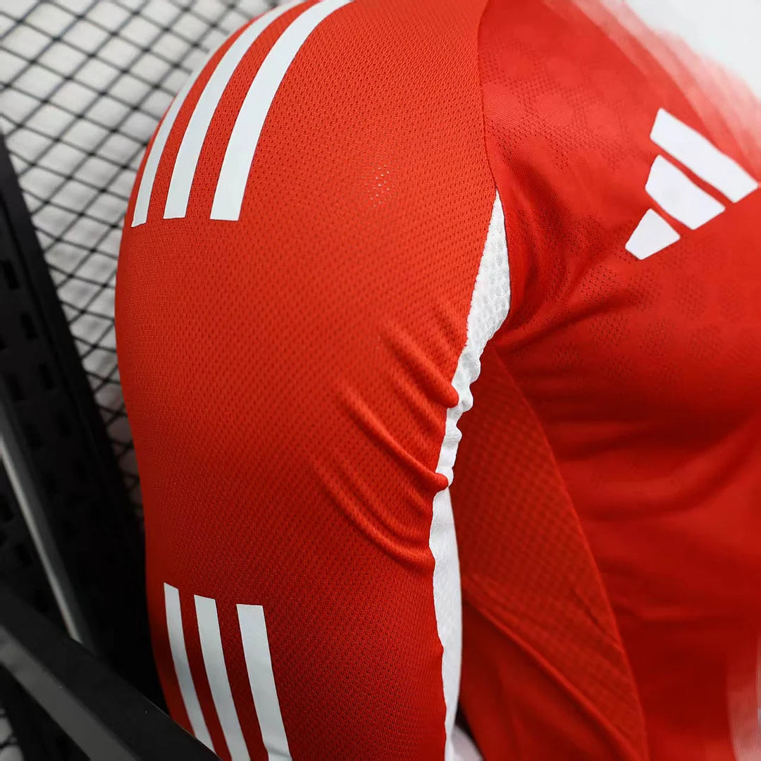 2025/2026 Bayern Munchen Home Long Sleeve