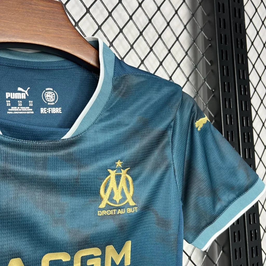 2024/2025 Olympique de Marseille Away Kids Size