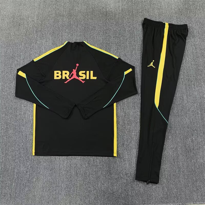 2026/2027 Brazil Black x Yellow Tracksuit