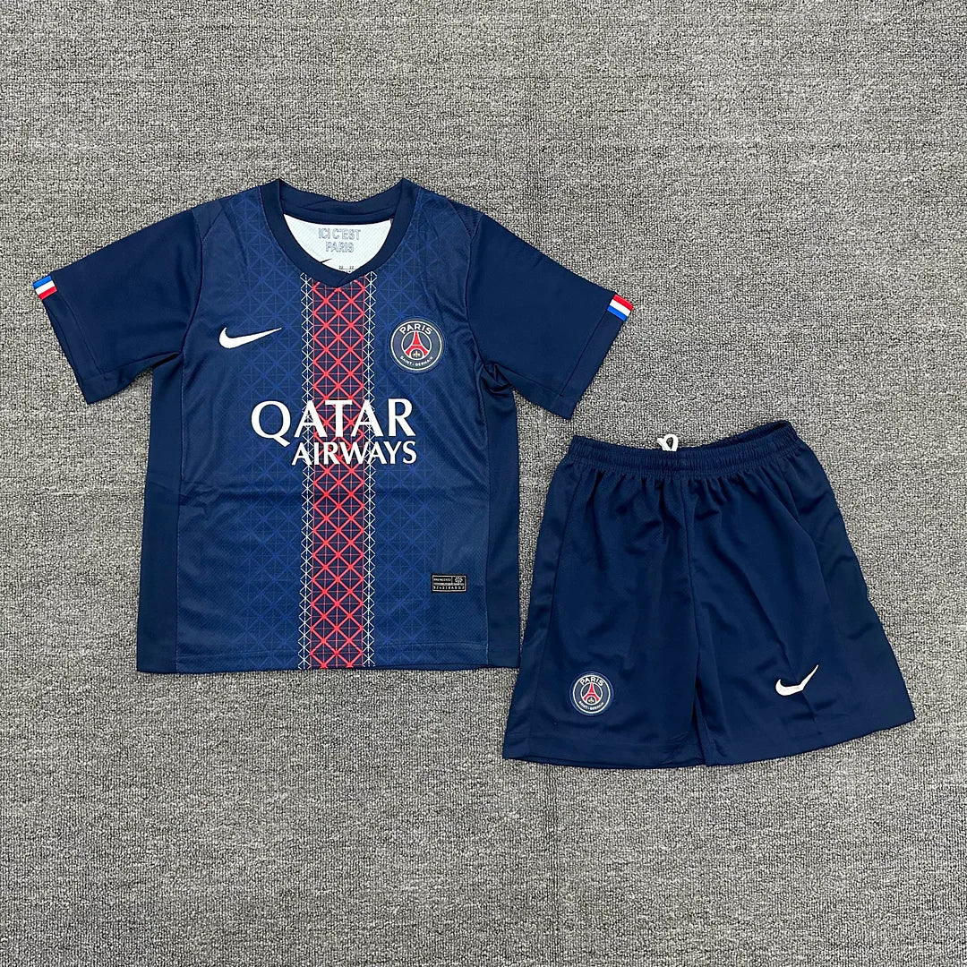 2025/2026 Psg Paris Saint-Germain Home Kit Kids Size