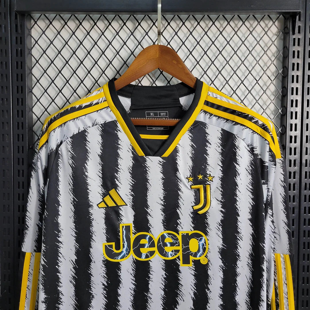 2023/2024 Juventus Home Long Sleeve
