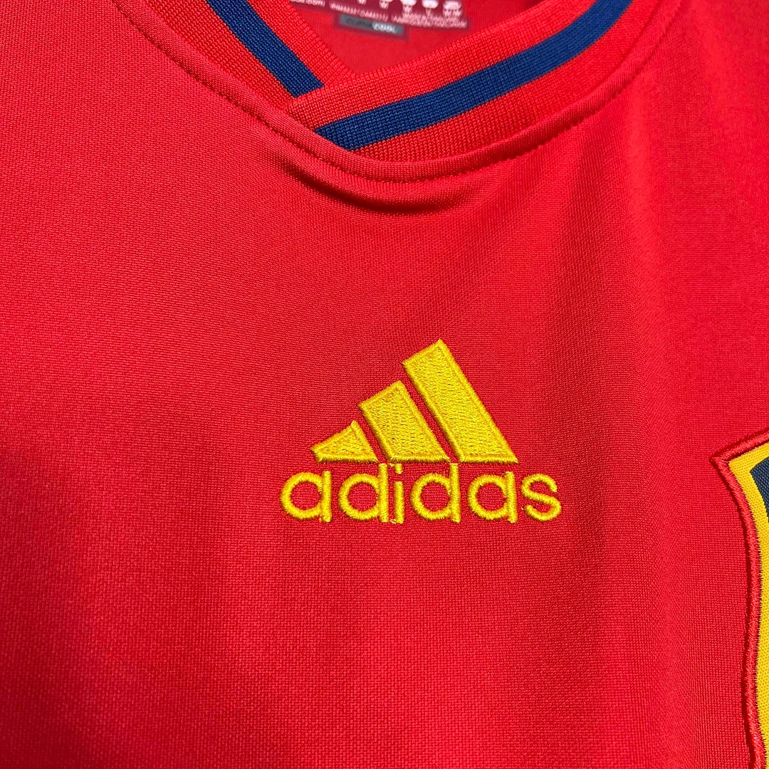2010 Retro Spain Home Jersey