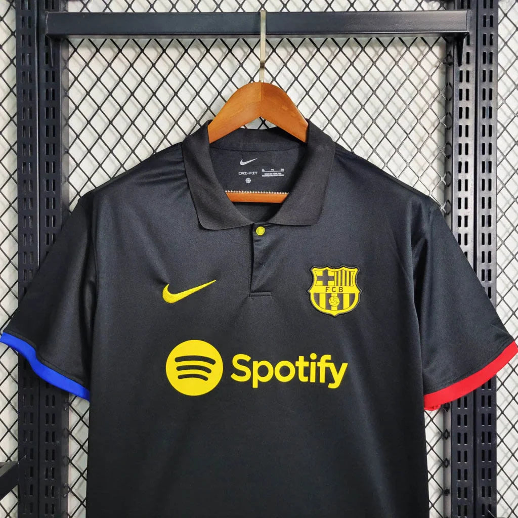 2023/2024 Barcelona Black Polo Jersey