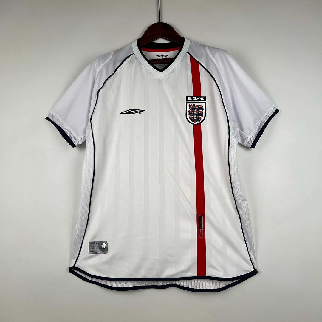 2002 Retro England Home Jersey