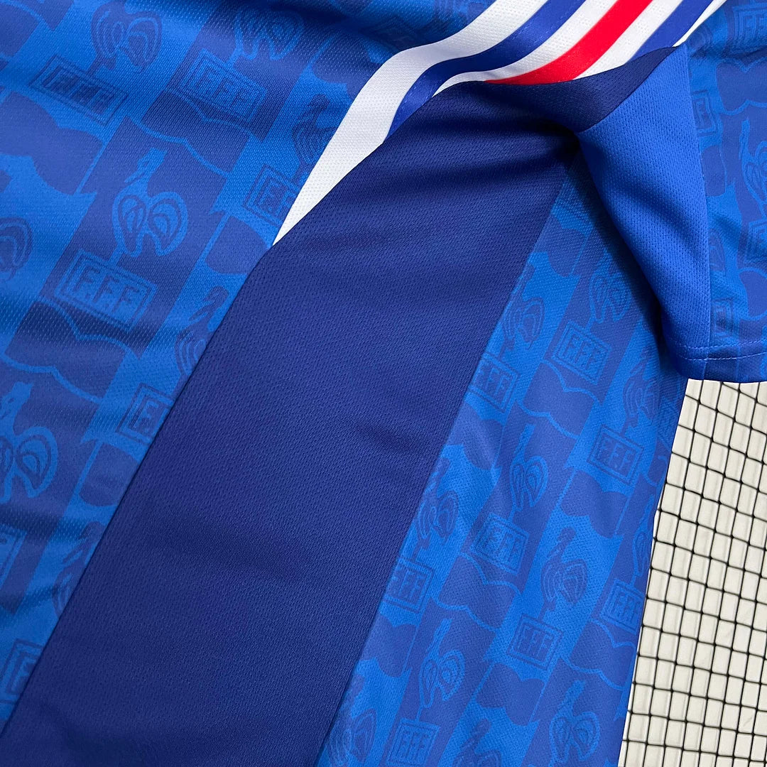 1996 Retro France Home Jersey