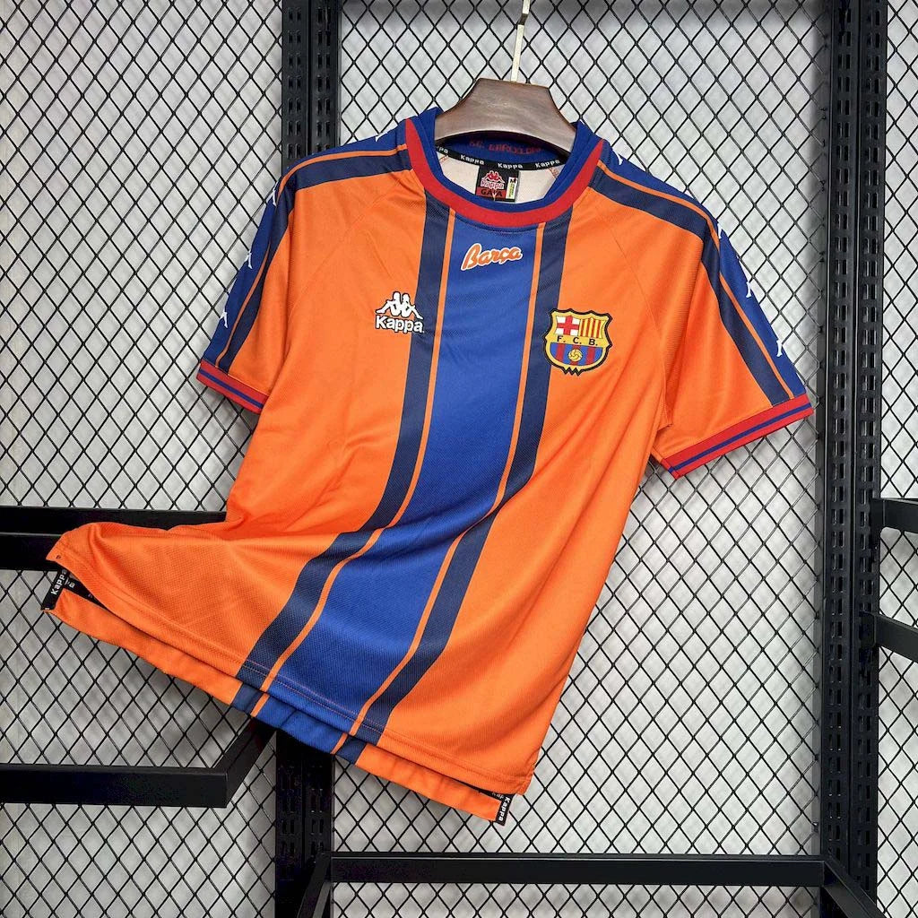 1997-1998 Retro Barcelona Away Jersey