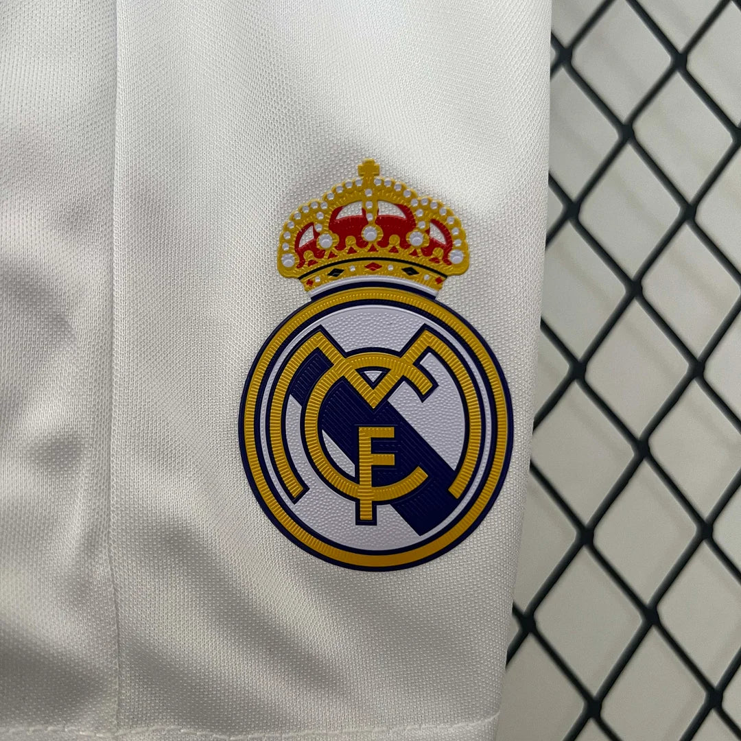 2016/2017 Retro Real Madrid Home Kit Kids Size