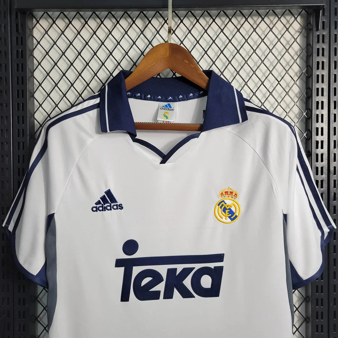 2000/2001 Retro Real Madrid Home Jersey
