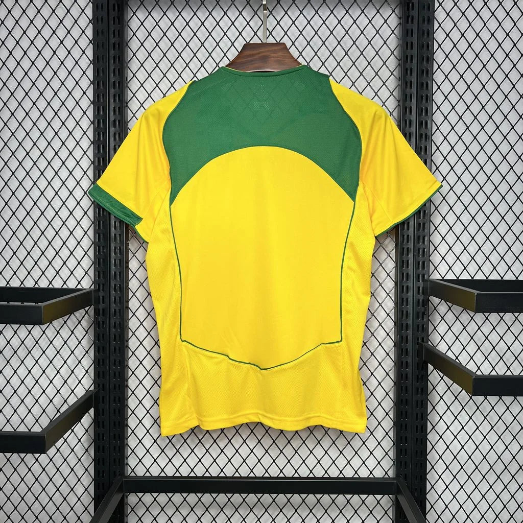 2004 Retro Brazil Home Jersey