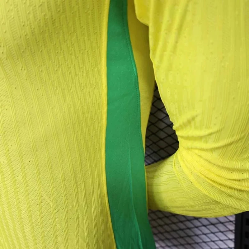 2025 Brazil Home Jersey Long Sleeve