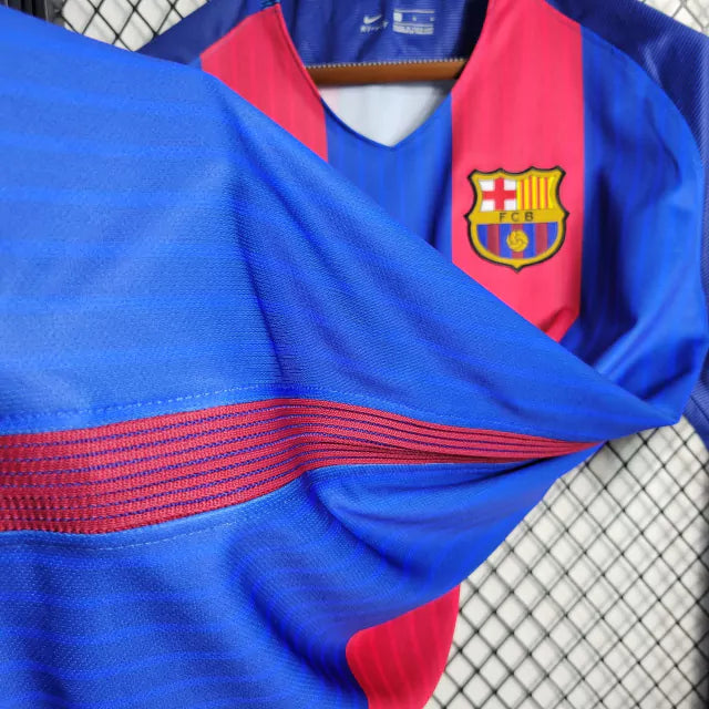 2016/2017 Retro Barcelona Home Jersey