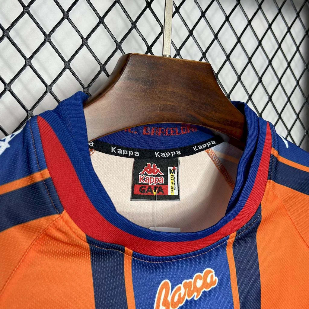 1997-1998 Retro Barcelona Away Jersey