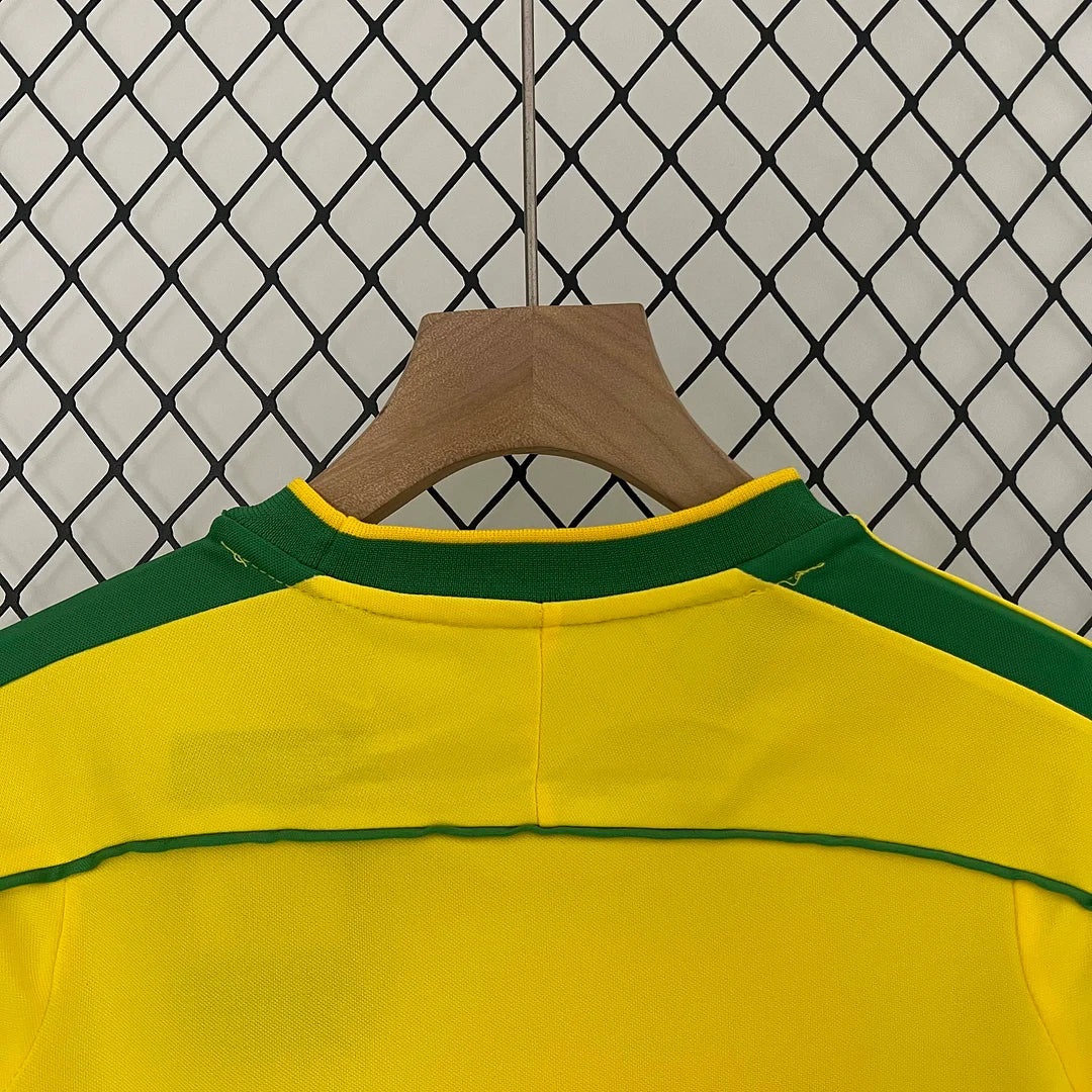1998 Retro kit Brazil Home Jersey