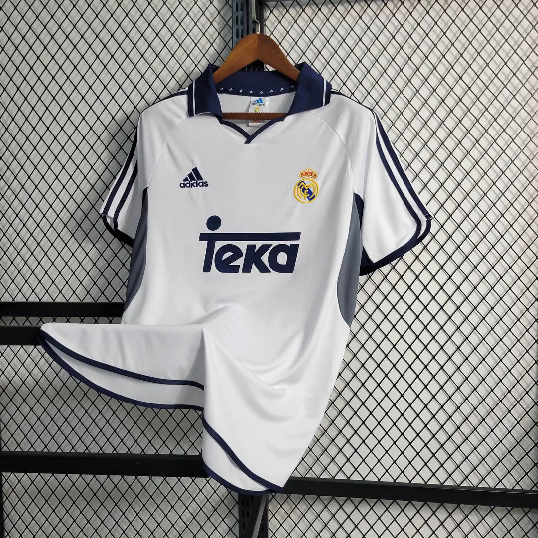 2000/2001 Retro Real Madrid Home Jersey
