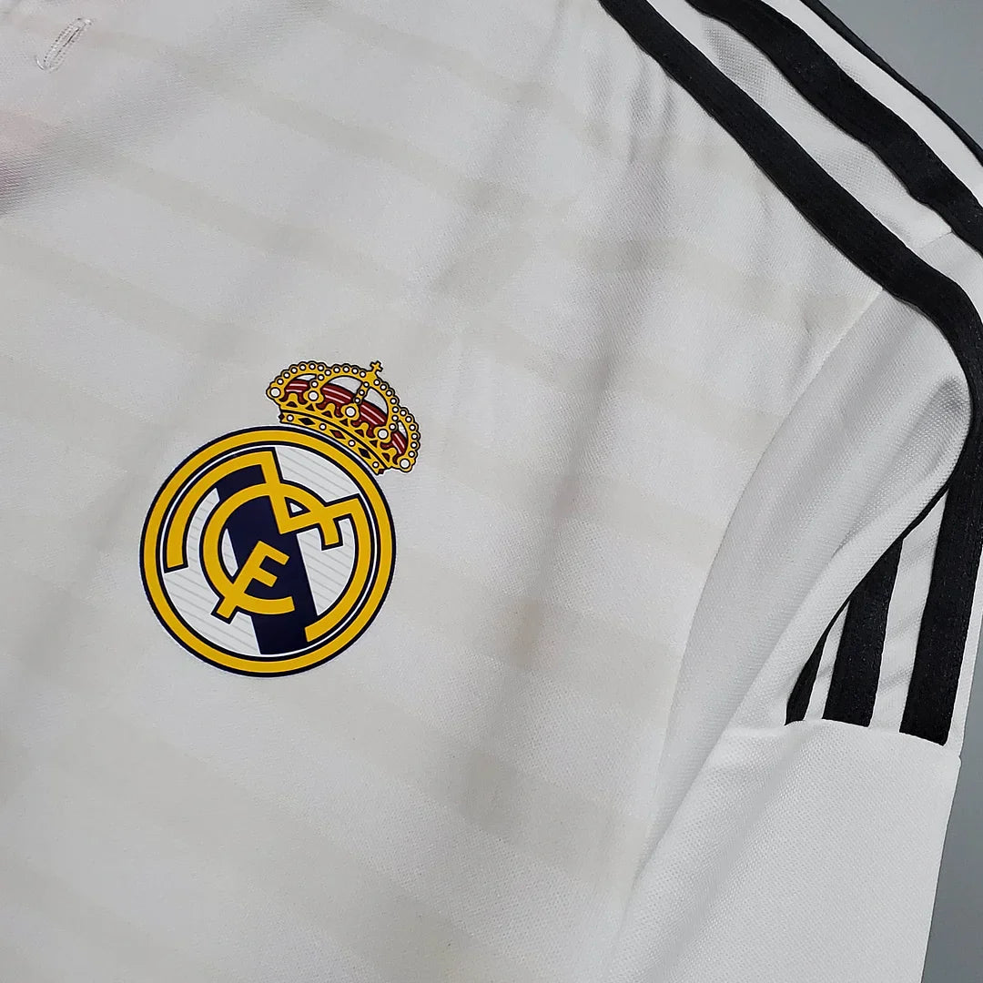 Retro 2014/2015 Real Madrid Home Long Sleeve