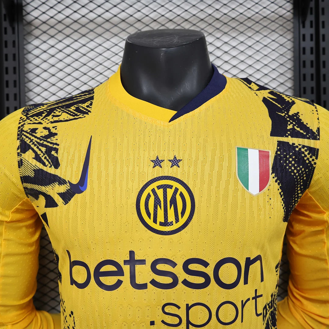 2024/2025 Inter Milan Third Away Jersey Long Sleeve