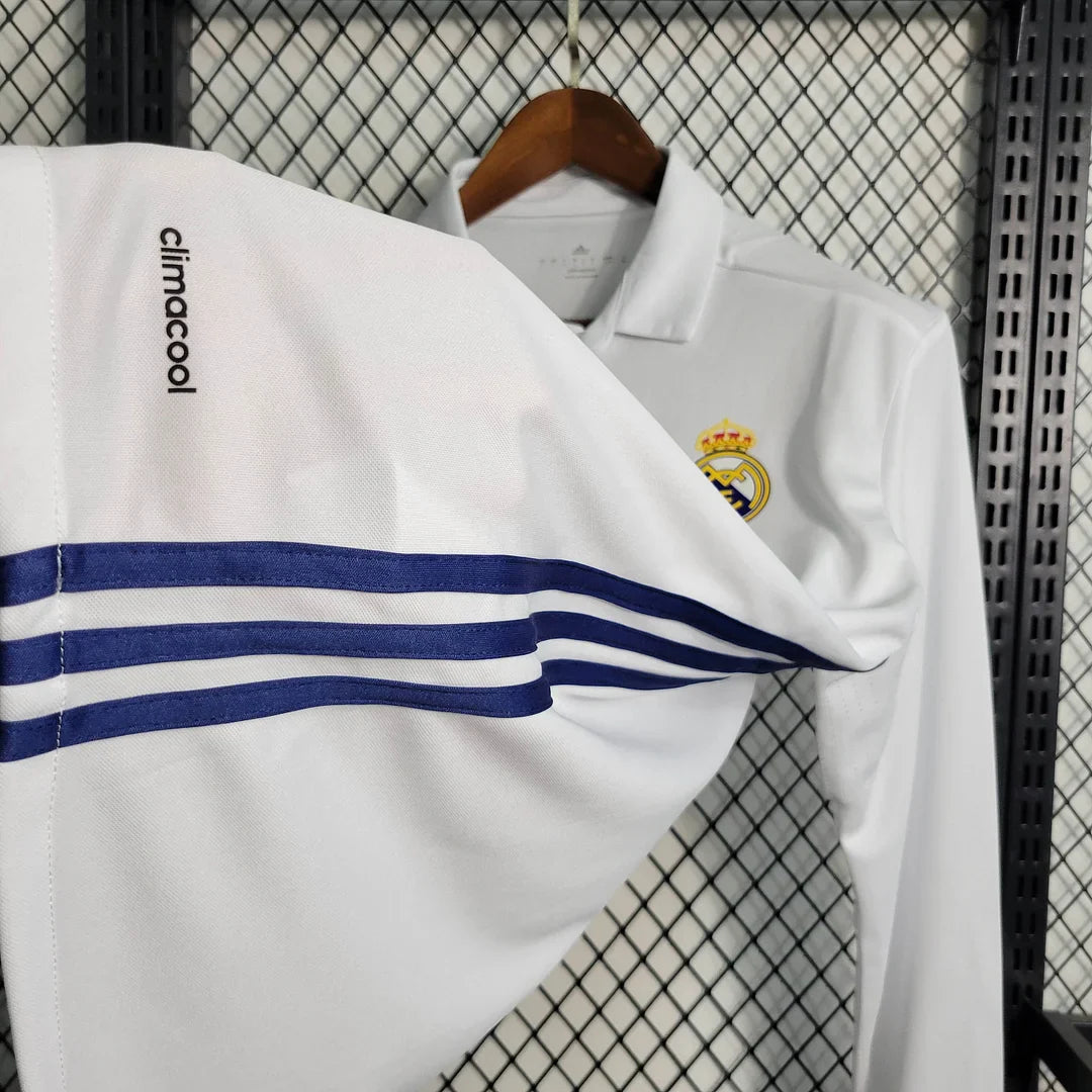 2016/2017 Retro Real Madrid Home Jersey Long Sleeve