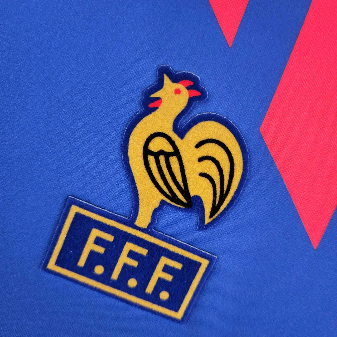 1988-1990 Retro France Home Jersey
