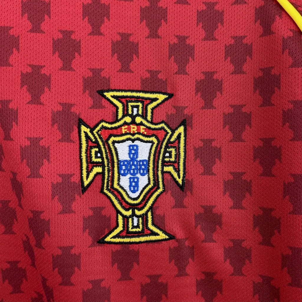 2004 Retro Portugal Home Jersey